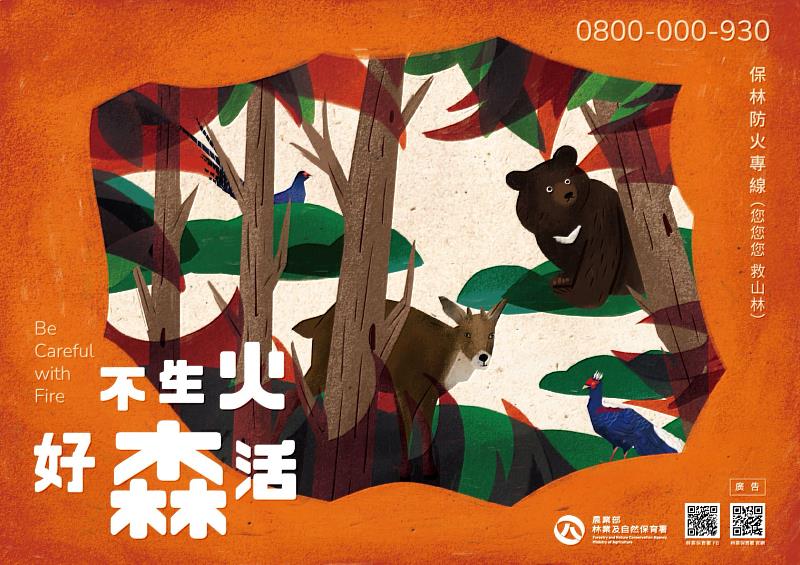森林防火海報