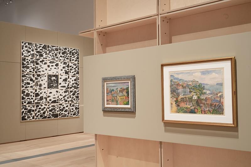 新北市美術館4月25日正式開館,並推出「往來/照見」典藏研究展等四檔開館展覽。