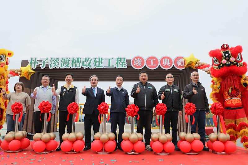 嘉南農田水利工程再升級，朴子溪渡槽改建完工