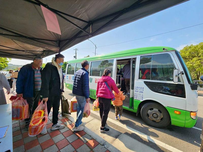 大坪頂清明祭祭祖免費接駁專車服務