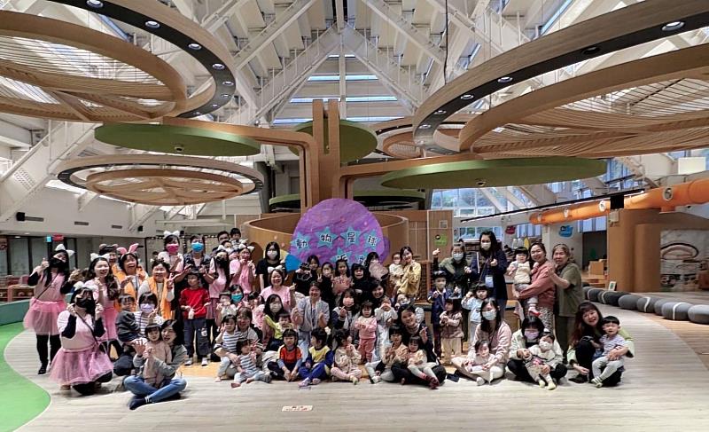 香山區親子館慶祝兒童節活動。