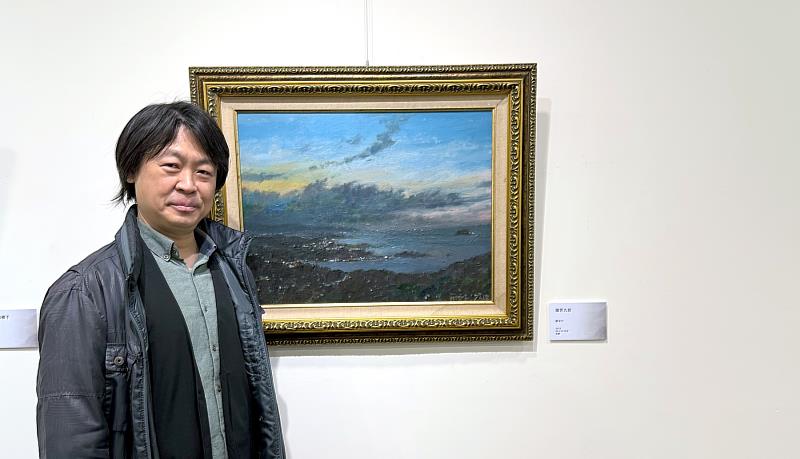 新莊在地藝術家簡文仁,即日起於新莊文化藝術中心舉辦「繪畫旅行-簡文仁油畫個展」。