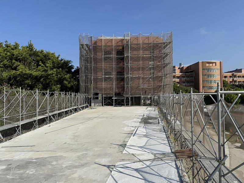 竹市府積極推動建功高中國中部新建校舍工程。