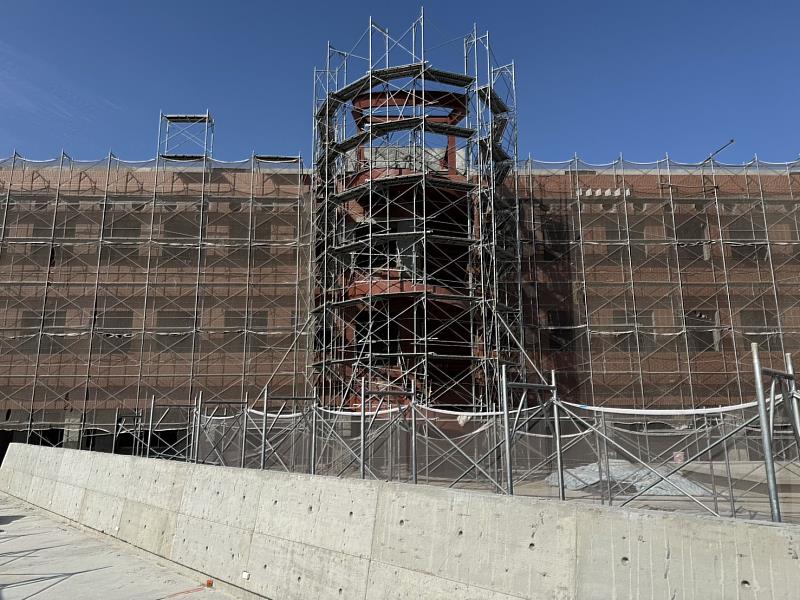竹市府積極推動建功高中國中部新建校舍工程。