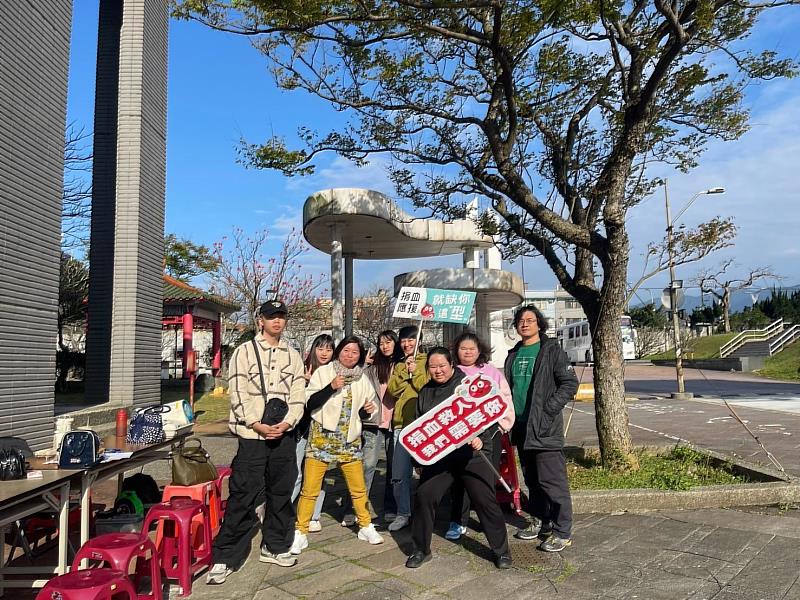 聖約翰科技大學舉辦捐血活動，展現聖約翰師生團結熱心、實踐公益的精神。