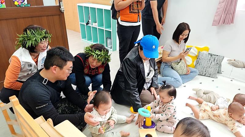 臺東南迴首間托嬰中心開幕!饒慶鈴:新生兒連續正成長 托育服務全面布建