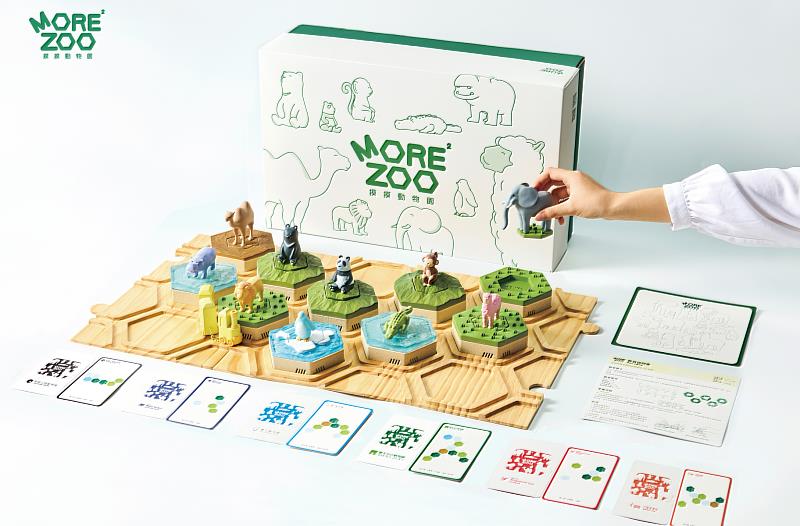 產品設計類入圍作品：More More Zoo 摸摸動物園（亞洲大學創意商品設計學系）