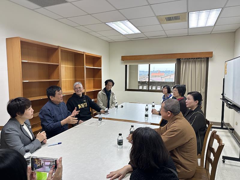 南華大學積極推動敦煌學的傳承與發揚，討論未來的推動規劃。