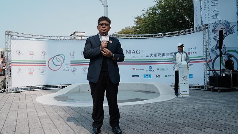 教育部副署長房瑞文致詞