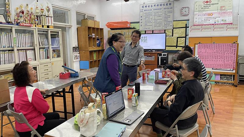大葉大學USR計畫到擺塘社區舉辦共識會議