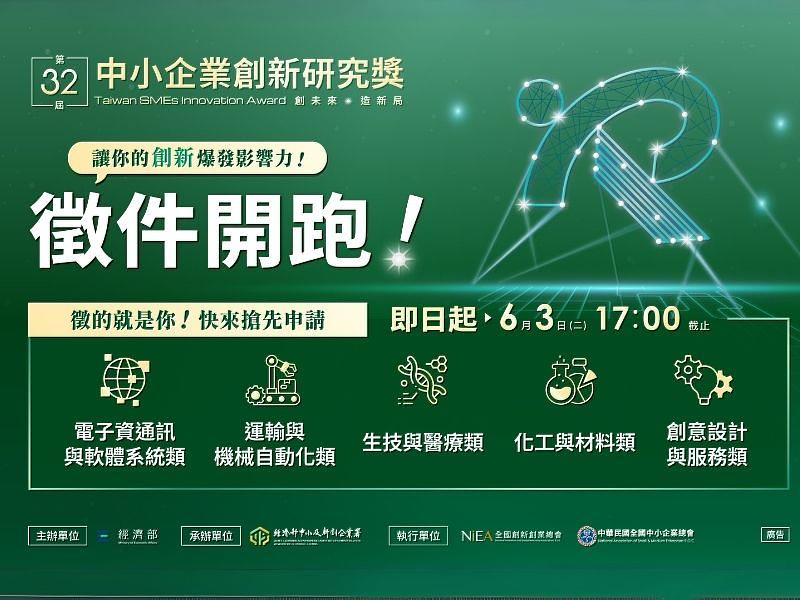 第32屆創新研究獎徵件開跑