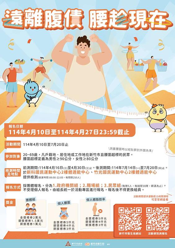 遠離腹債 腰趁現在活動宣傳EDM。