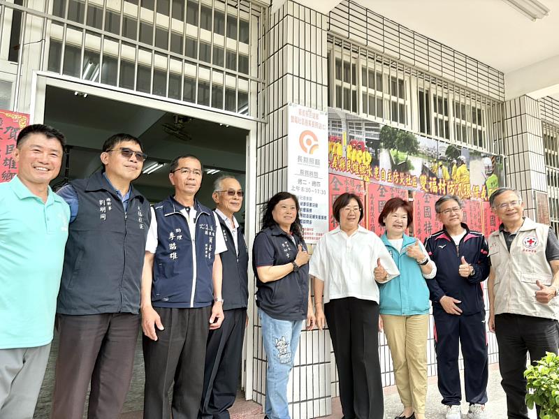嘉義縣民雄雙福村老人食堂服務升級，轉型社照C提供多元服務