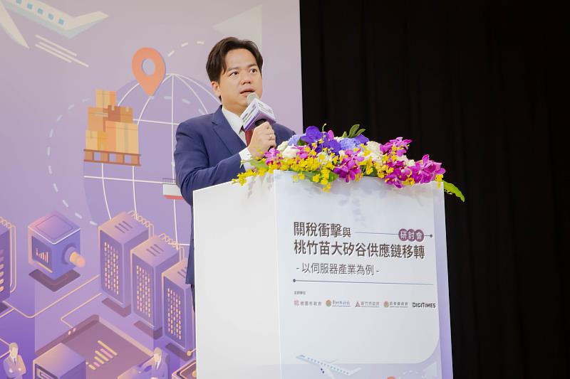 邱代理市長致詞。