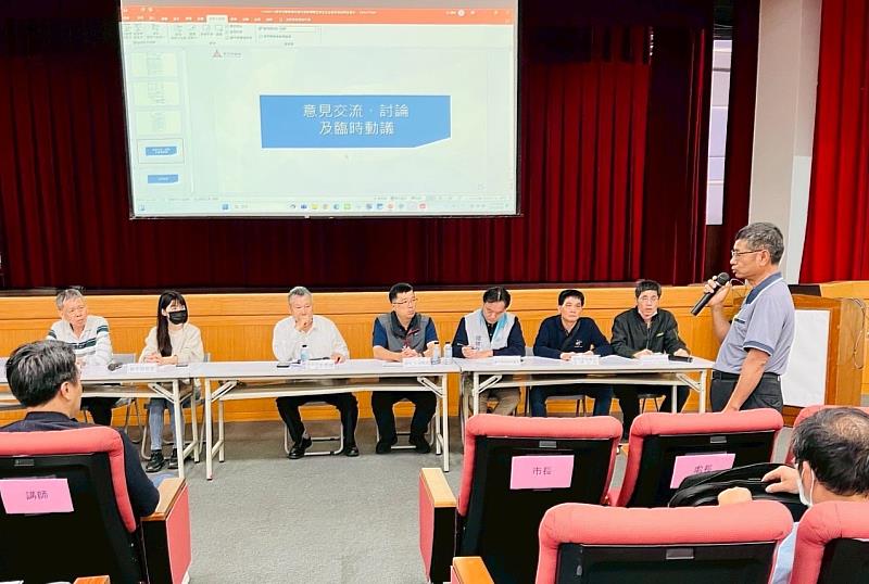 市府邀集五大公會辦理說明會 攜手強化營業場所施工與瓦斯安全