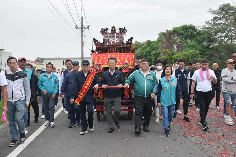 台北木柵聖母宮南巡參香，出動14輛遊覽車至嘉義太保鎮福宮