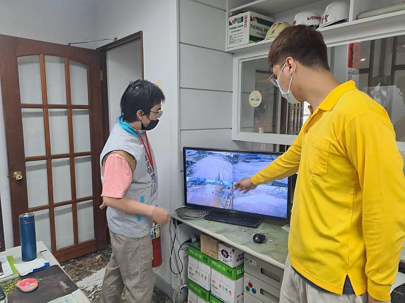 竹市環保局現場監測設施查核