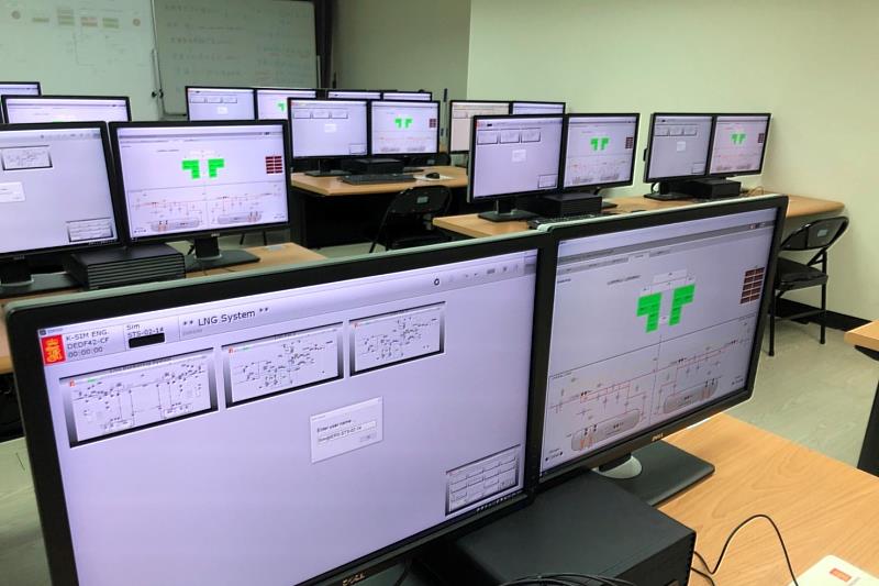 IGF Code進階訓練課程所需使用的模擬機