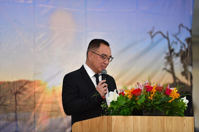 惠來大雪山尹敬倫總經理致詞