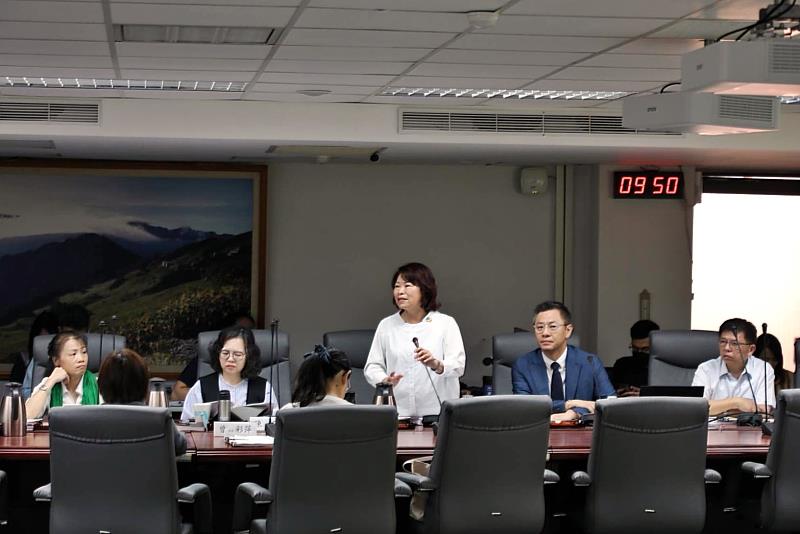 黃敏惠市長親上火線爭取北港路開發案