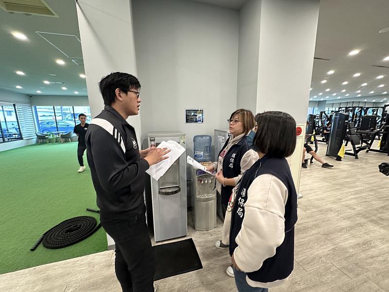 確保運動場館飲水安全 臺東縣環保局加強設備稽查與管理