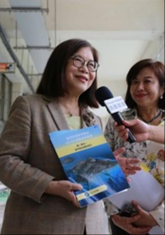 海洋委員會管碧玲主委大力支持補助各縣市推動OSS海洋素養教育