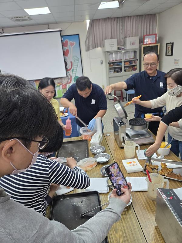 社區居民親手實作及體驗