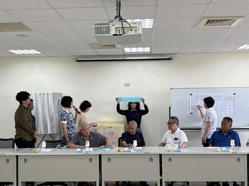 新竹區漁會第16屆改選理事長、常務監事選舉及聘任總幹事改選選舉過程中。