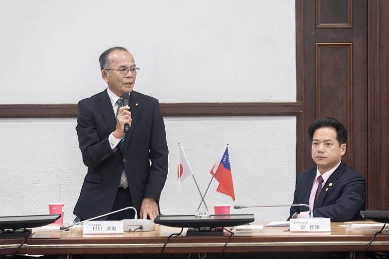 日本熊本縣八代市議會村川清則議長致詞
