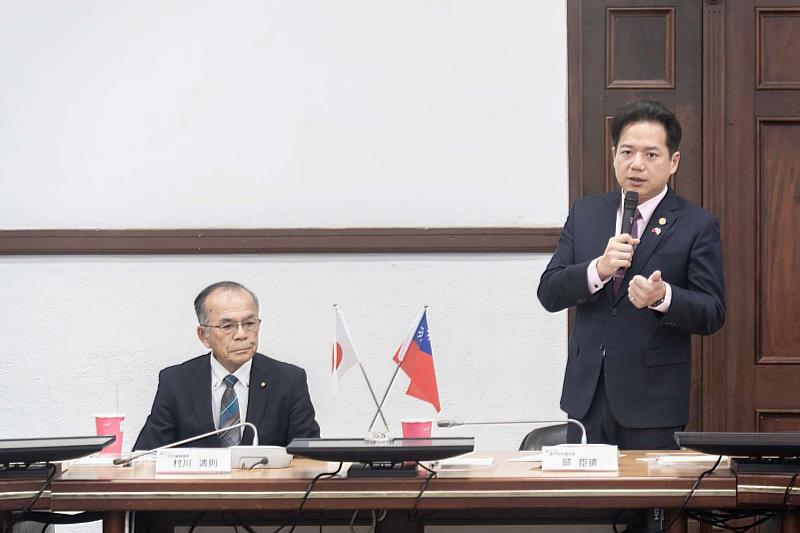 新竹市代理市長邱臣遠致詞