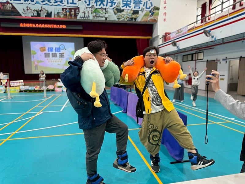 臺東縣衛生局「我是保健達人」系列活動 首場「保健冒險王」熱鬧登場