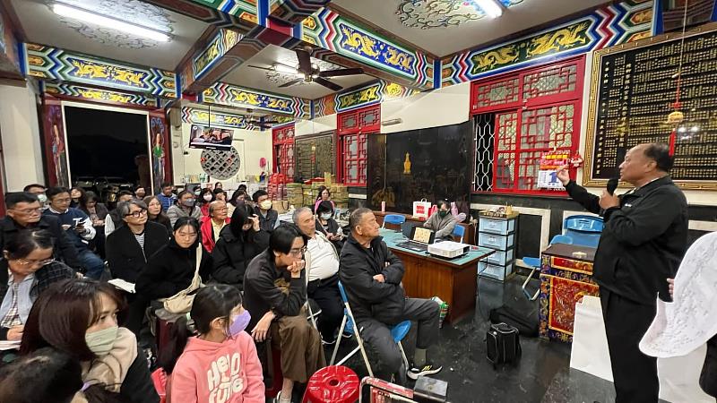 台江陳卿寮保山宮王錦德總幹事介紹廟宇文化