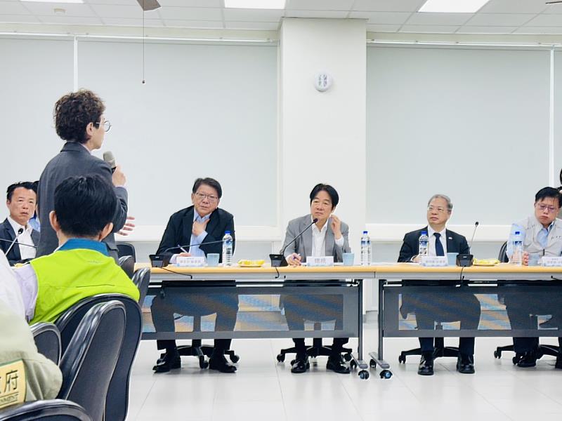 總統賴清德全力協助養殖漁業應對關稅衝擊