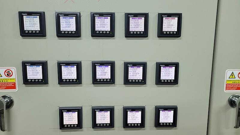 建置智慧電表可協助學校掌握用電情況，進而找出節能機會點。（圖／淡江大學提供）