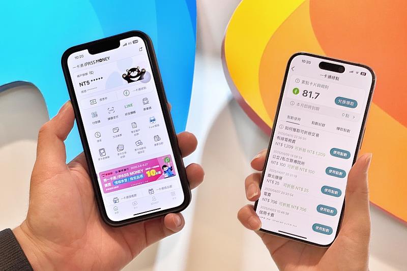 一卡通 iPASS MONEY APP建構轉帳/消費/繳費/搭車四大支付場景,全方位支付神器,生活大小事只需一個APP | 中央社訊息平台