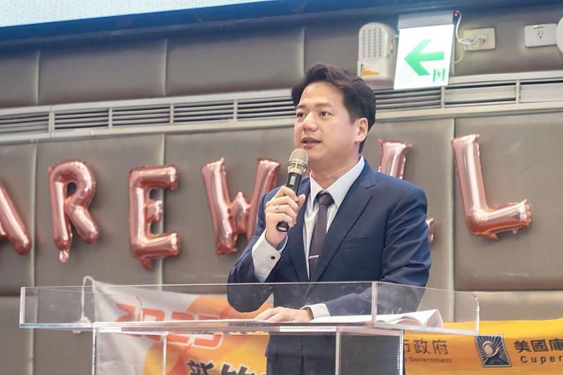 代理市長邱臣遠致詞，盼持續深化兩市情誼。