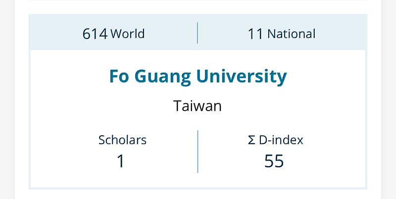 校長趙涵㨗領銜多位頂尖學者，積極爭取國際學術聲量！