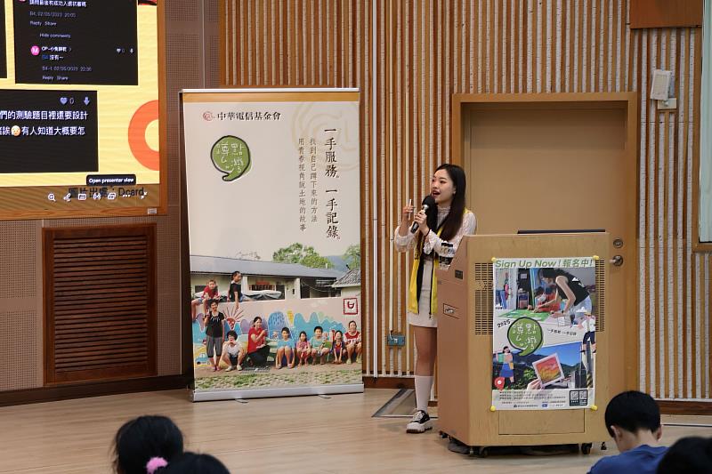 南大邀請來自聯合大學臺灣語文與傳播學系的團隊,分享颱風重創後的重建歷程與農村堅韌生命力
