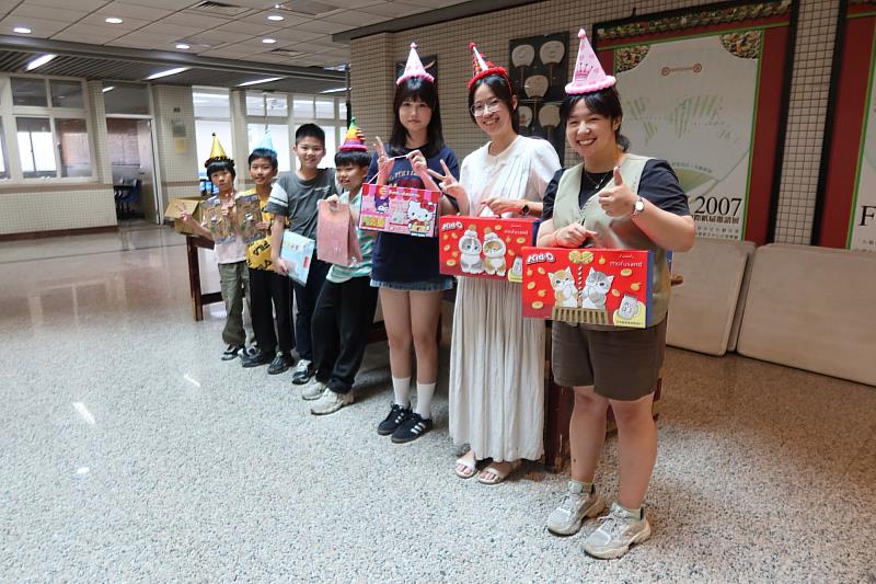 童心齊悅歡樂闖關 南大聯電課輔中心打造兒童暖心慶生日