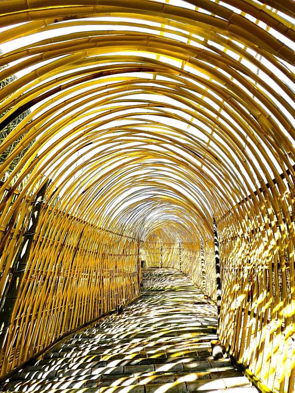 「2025瀨戶內國際藝術祭」臺灣藝術家王文志參展作品《擁抱小豆島》內部一偶。（攝影_宋隆泉）（駐日臺灣文化中心提供）