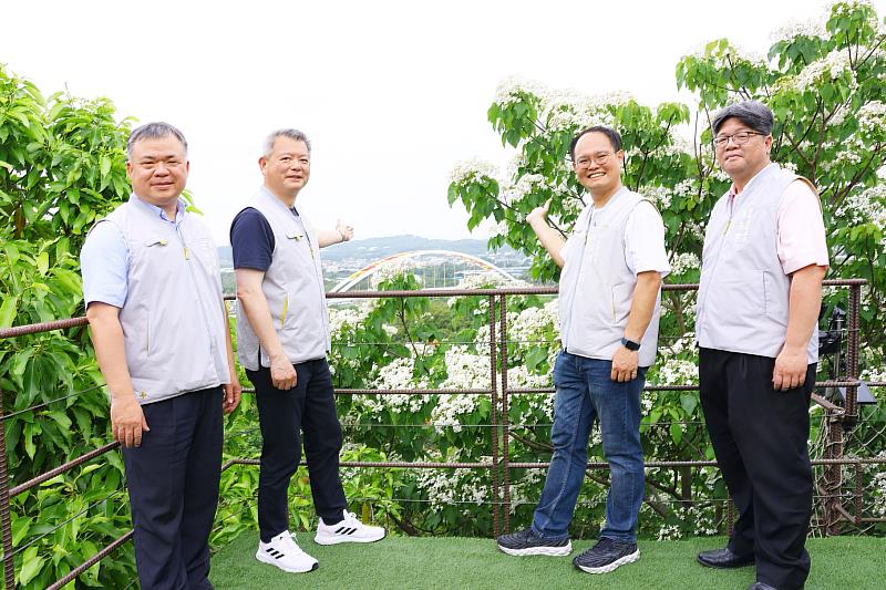 桐花與盧山橋輝映成獨「嘉」美景!2025嘉義市桐花祭浪漫登場
