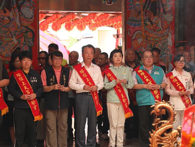 嘉義縣各大宮廟輪番舉行天上聖母聖誕千秋祝壽大典,共慶農曆三月媽祖生