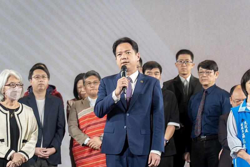 代理市長邱臣遠致詞期盼讓善的力量持續在我們的土地上生生不息