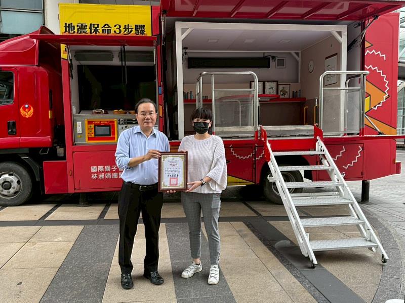 新北市政府消防局陳國忠副局長表示，防災不僅是政府的責任，更是每一位市民共同的目標，感謝板橋麗寶 Hi Mall免費提供場地
