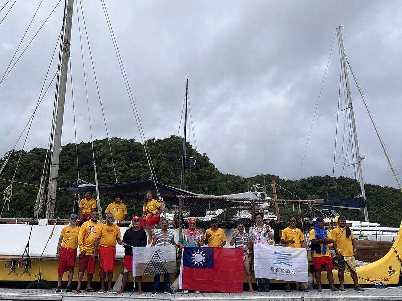 歷史性航程出發!南島帆船Alingano Maisu 4月20日航向母親島嶼臺灣