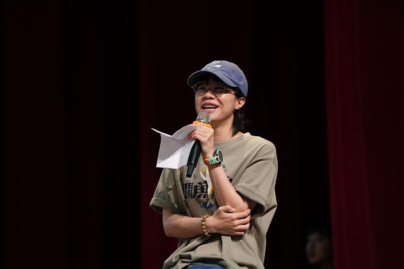 哈哈台企劃兼主持人傑尼為世新大學公廣系優秀校友。（世新大學提供）