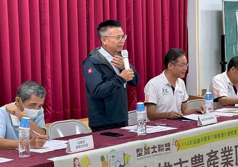 高市農業局型農大聯盟邀青農小聚首站開抵美濃區農會 續前進各地辦理10場