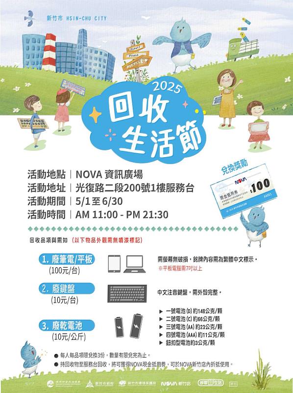 「回收生活節」活動EDM。