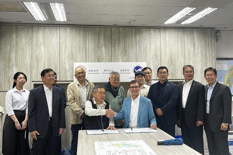 臺灣海洋大學與美國德州大學奧斯汀分校正式展開地熱研究合作