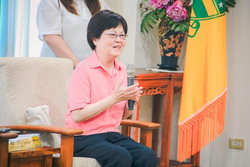 許佑格處長宣布,將延攬文藻外大德文系張守慧教授擔任「德國在台協會南台灣榮譽代表」。